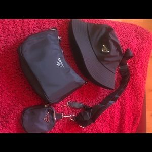 Prada hat and purce bundles